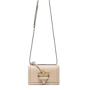 LOEWE small Barcelona calfskin crossbody bag in beige